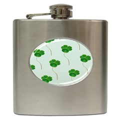 Decorative Plants Hip Flask (6 Oz) by artworkshop