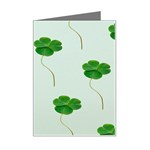 Decorative Plants Mini Greeting Card Left