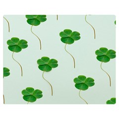 Decorative Plants One Side Premium Plush Fleece Blanket (medium)