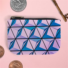 Geometric Shapes Pattern Mini Coin Purse by artworkshop