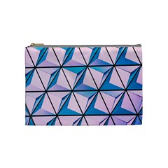 Geometric Shapes Pattern Cosmetic Bag (medium) by artworkshop