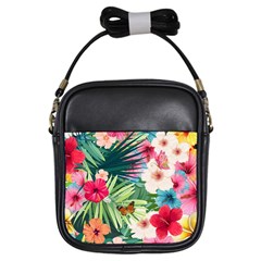 Tropical Summer  Girls Sling Bag by PollyParadiseBoutique7