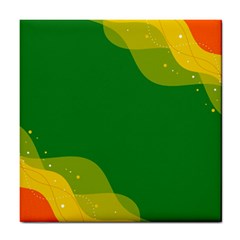 Background Pattern Texture Design Tile Coaster by danenraven