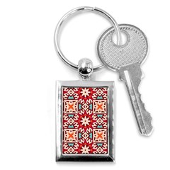 Geometric Pattern Seamless Abstract Key Chain (rectangle) by danenraven