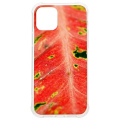 Aglonema Leaf Plant Pattern Flora Iphone 12/12 Pro Tpu Uv Print Case by danenraven