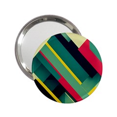 Pattern Abstract Geometric Design 2 25  Handbag Mirrors by danenraven