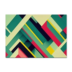 Pattern Abstract Geometric Design Sticker A4 (100 Pack) by danenraven