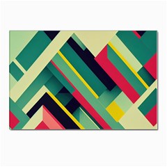 Pattern Abstract Geometric Design Postcards 5  X 7  (pkg Of 10)