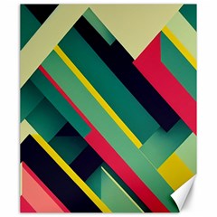 Pattern Abstract Geometric Design Canvas 20  X 24  by danenraven