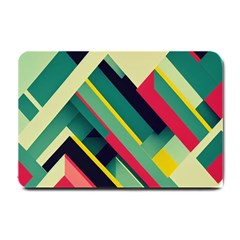 Pattern Abstract Geometric Design Small Doormat by danenraven