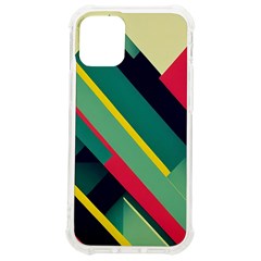 Pattern Abstract Geometric Design Iphone 12 Mini Tpu Uv Print Case	