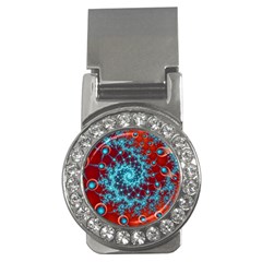 Fractal Pattern Background Money Clips (CZ) 