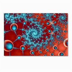 Fractal Pattern Background Postcard 4 x 6  (Pkg of 10)