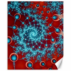 Fractal Pattern Background Canvas 16  x 20 