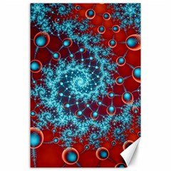 Fractal Pattern Background Canvas 24  x 36 