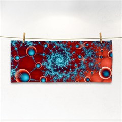 Fractal Pattern Background Hand Towel