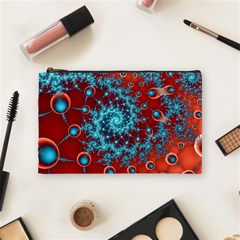 Fractal Pattern Background Cosmetic Bag (Medium)