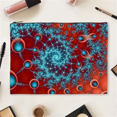 Fractal Pattern Background Cosmetic Bag (XL)