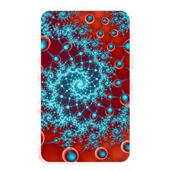 Fractal Pattern Background Memory Card Reader (Rectangular)