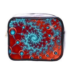 Fractal Pattern Background Mini Toiletries Bag (One Side)