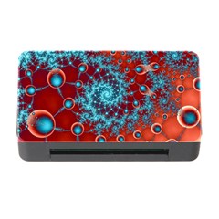 Fractal Pattern Background Memory Card Reader with CF