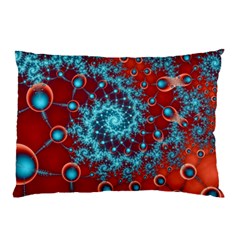 Fractal Pattern Background Pillow Case (two Sides) by danenraven