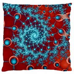 Fractal Pattern Background Large Cushion Case (One Side)