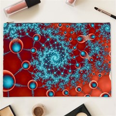 Fractal Pattern Background Cosmetic Bag (XXL)