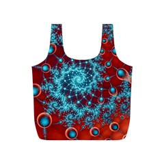 Fractal Pattern Background Full Print Recycle Bag (S)