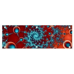 Fractal Pattern Background Banner And Sign 6  X 2 