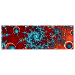 Fractal Pattern Background Banner and Sign 9  x 3 