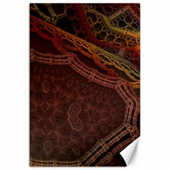 Fractal Pattern Geometric Pattern Canvas 20  X 30  by danenraven