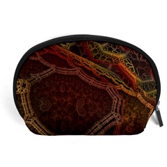 Fractal Pattern Geometric Pattern Accessory Pouch (large) by danenraven