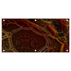 Fractal Pattern Geometric Pattern Banner And Sign 4  X 2 