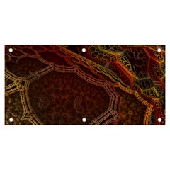 Fractal Pattern Geometric Pattern Banner And Sign 6  X 3 