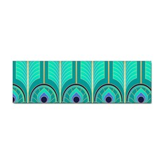 Gradient Art Deco Pattern Design Sticker Bumper (10 Pack) by artworkshop