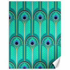 Gradient Art Deco Pattern Design Canvas 12  X 16  by artworkshop