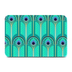 Gradient Art Deco Pattern Design Plate Mats by artworkshop