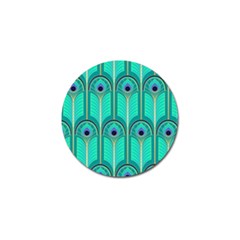 Gradient Art Deco Pattern Design Golf Ball Marker (10 Pack) by artworkshop