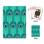 Gradient Art Deco Pattern Design Playing Cards Single Design (Rectangle) Back