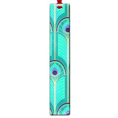 Gradient Art Deco Pattern Design Large Book Marks by artworkshop