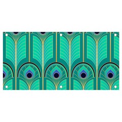 Gradient Art Deco Pattern Design Banner And Sign 4  X 2  by artworkshop