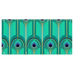 Gradient Art Deco Pattern Design Banner And Sign 8  X 4  by artworkshop