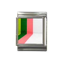 Green Pink Interior Paint Italian Charm (13mm) by artworkshop