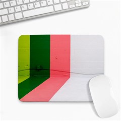 Green Pink Interior Paint Small Mousepad by artworkshop