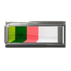 Green Pink Interior Paint Superlink Italian Charm (9mm) by artworkshop