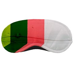 Green Pink Interior Paint Sleeping Mask by artworkshop