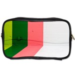 Green Pink Interior Paint Toiletries Bag (One Side) Front