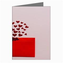 Love Envelope Logo Valentine Greeting Cards (pkg Of 8) by artworkshop