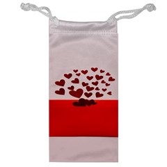 Love Envelope Logo Valentine Jewelry Bag by artworkshop